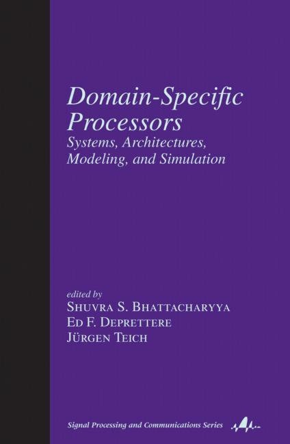Bild vom Buch Domain-Specific Processors
