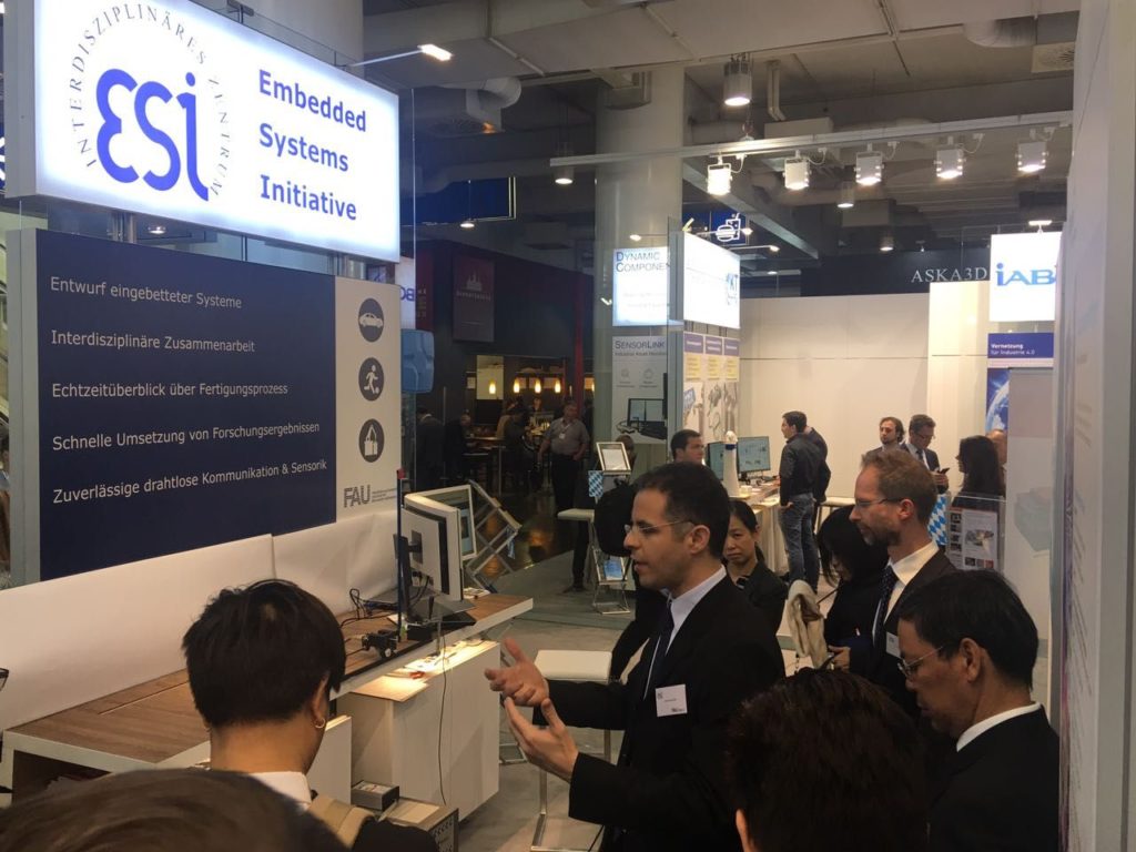 Thailändische Botschaftsdelegation auf dem ESI-Stand anl. der Hannover Messe