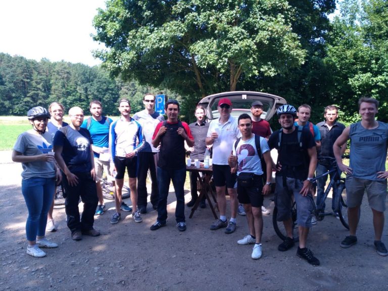 07.07.2017 Lehrstuhl-Fahrradtour nach Bamberg