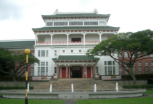 Bild eines Gebäudes der Nanyang Technological University Singpore