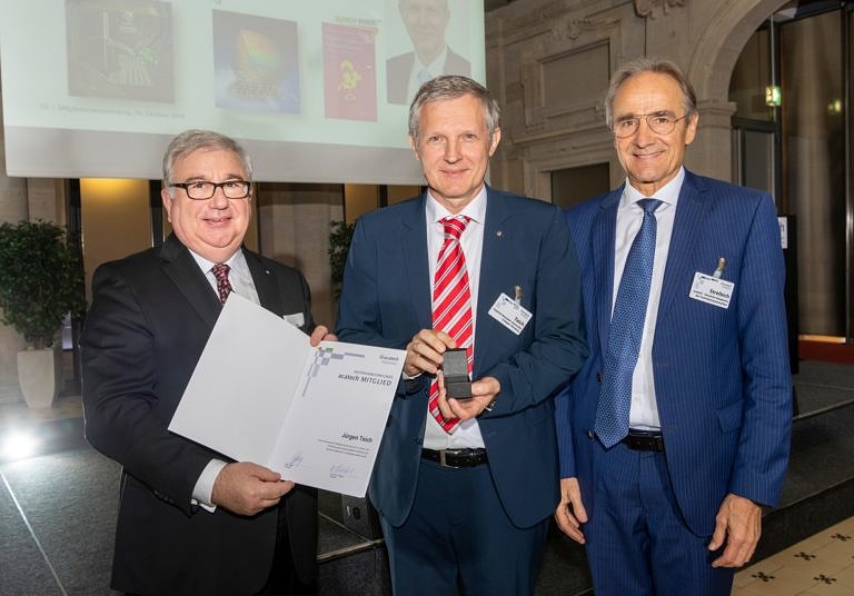 Jürgen Teich bei Mitgliederversammlung der Deutschen Akademie der Technikwissenschaften (acatech), 15.10.19