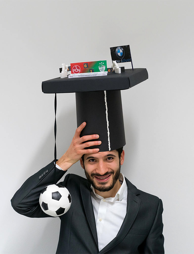 Mann mit Hut