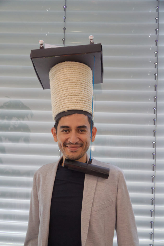 Jorge Echavarria mit Doktorhut