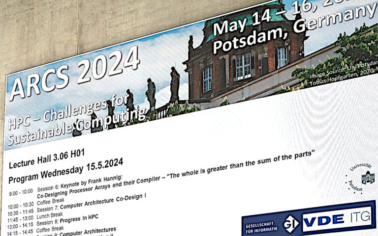 15.05.2024: Keynote-Vortrag bei ARCS 2024