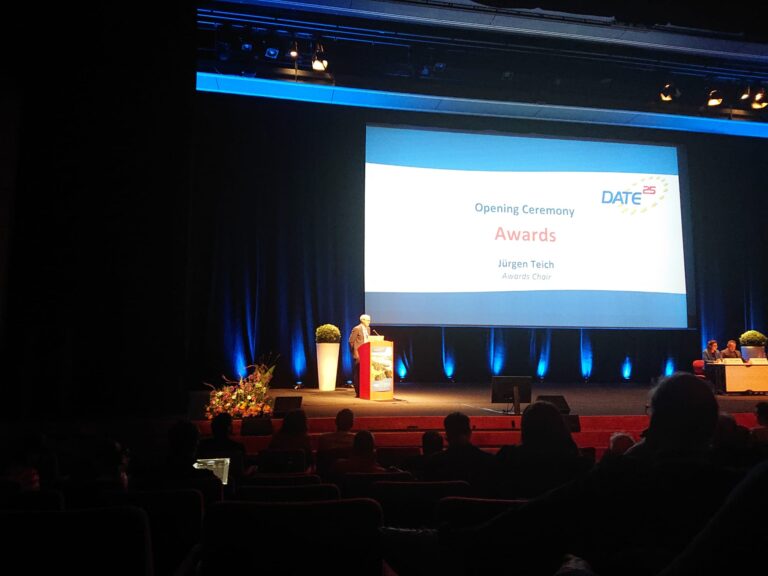 31.03.2025: „Opening Ceremony Session DATE 2025, Lyon, France“.