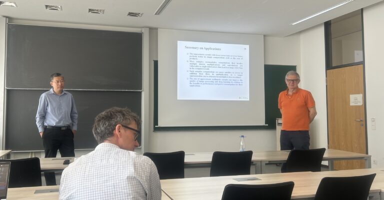 14.05.2025: Besuch von Prof. Jie Han, Universität Alberta